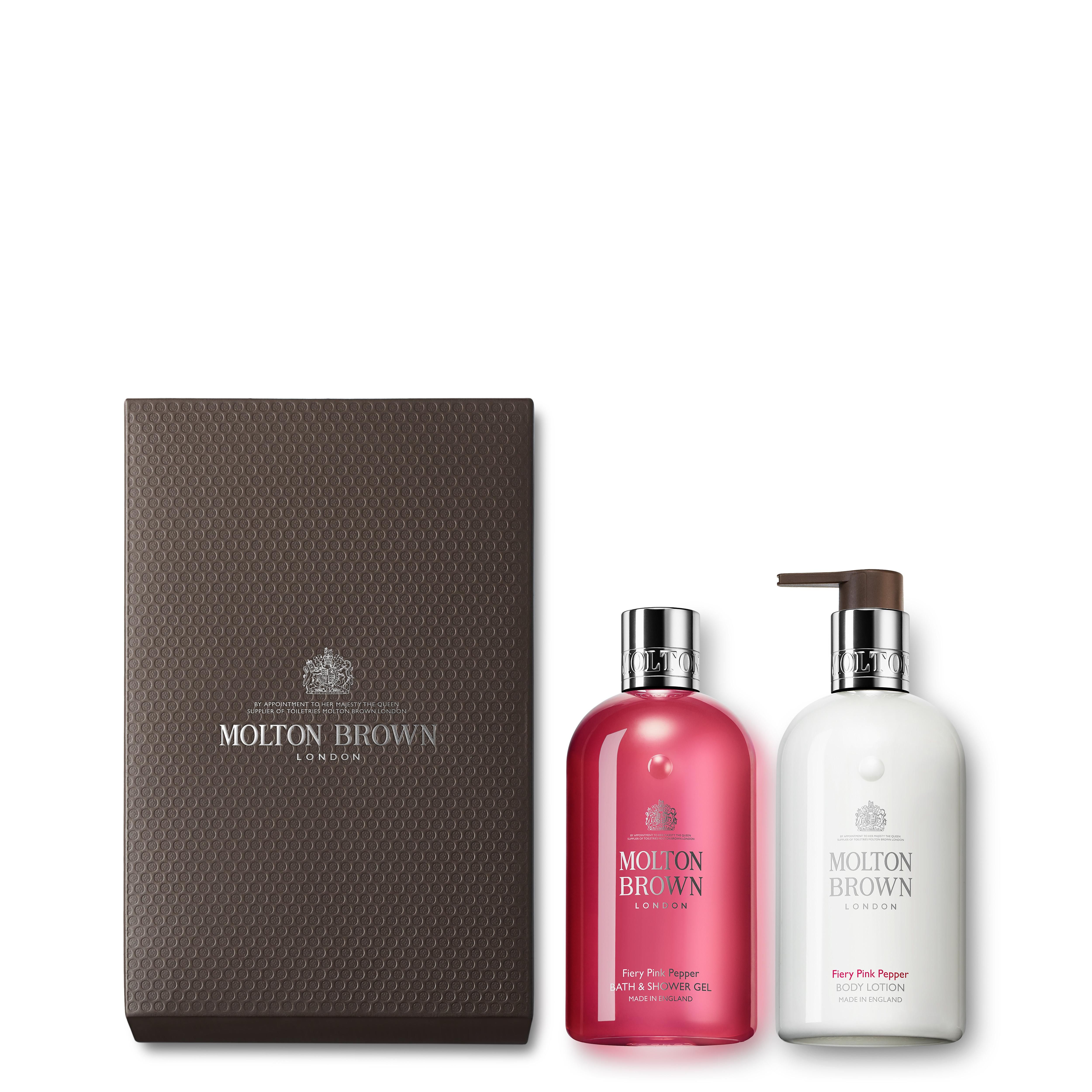Fiery Pink Pepper Body Wash & Lotion Gift Set | Molton Brown (US)
