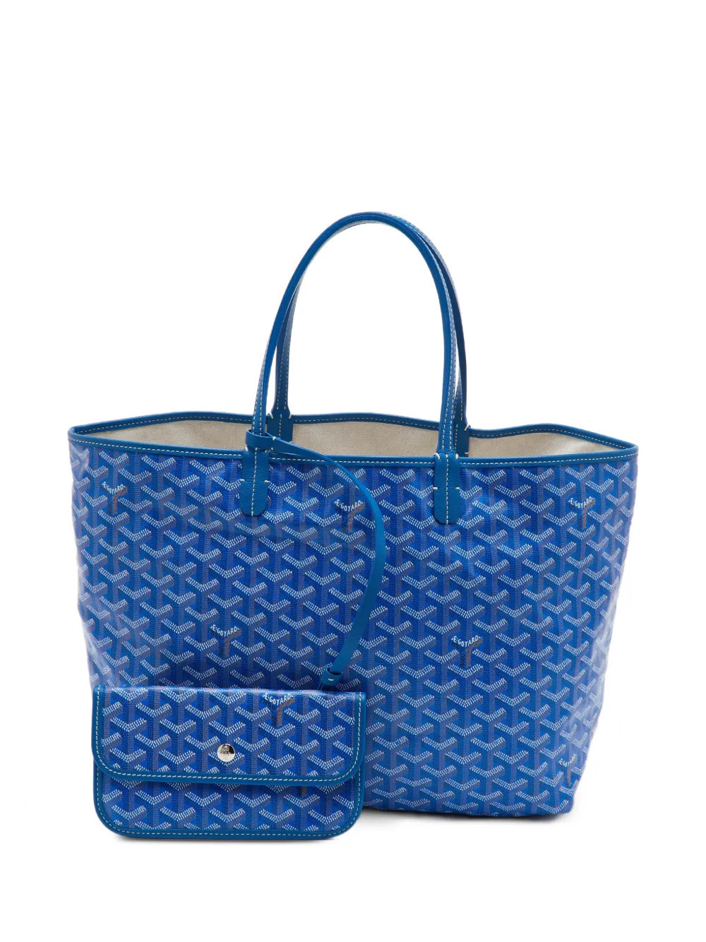 Goyard Pre-Owned 2023 PM Saint Louis Goyardine tote bag - Blue | Farfetch Global