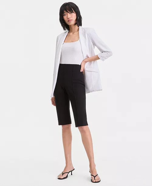 Women's High-Rise Skinny Capri Pants | Macy's