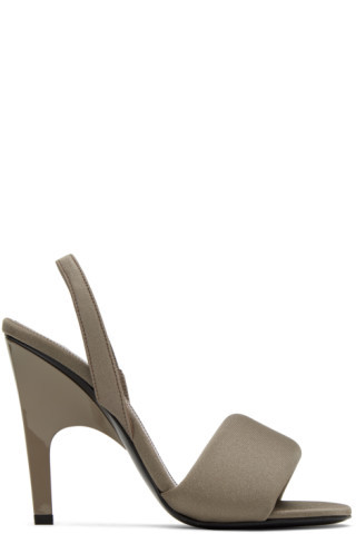 Gray Rem Heeled Sandals | SSENSE