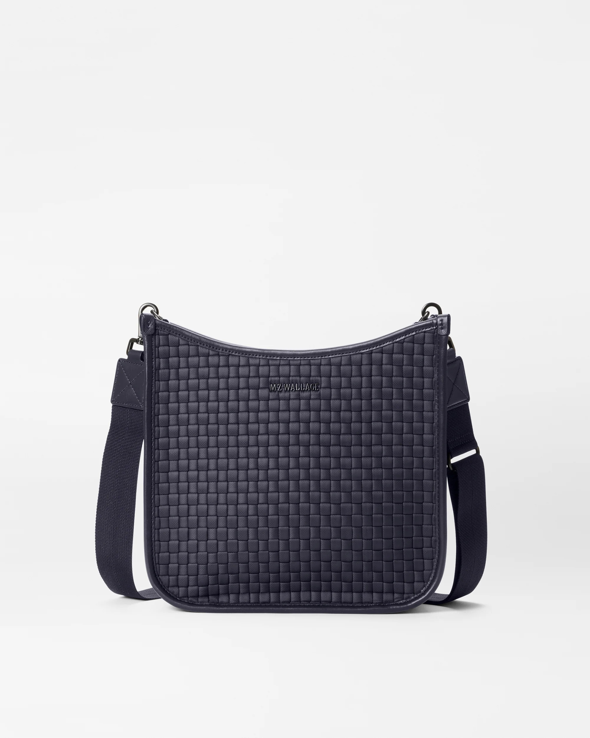 Black Woven Box Crossbody | MZ Wallace