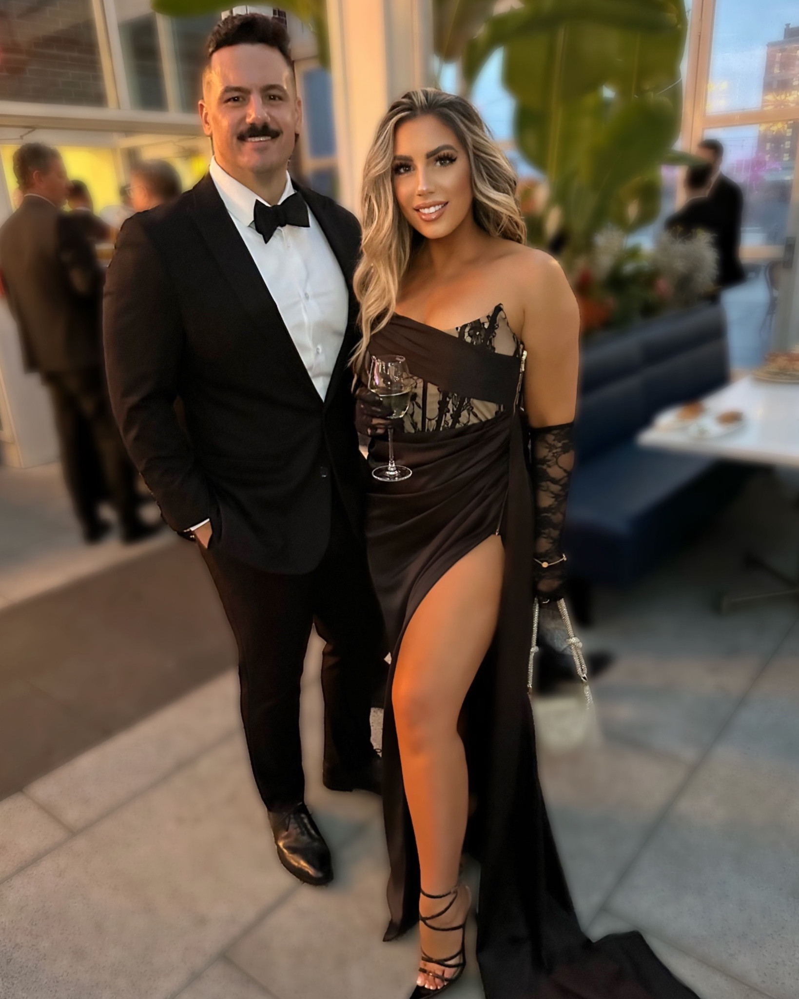 Black tie wedding guest dress! Perfect for a fall or winter wedding, this long black corset gown from Miss Circle can also be found on Poshmark! I am wearing a size small and am usually a size 6  

#LTKbeauty #LTKparties #LTKwedding