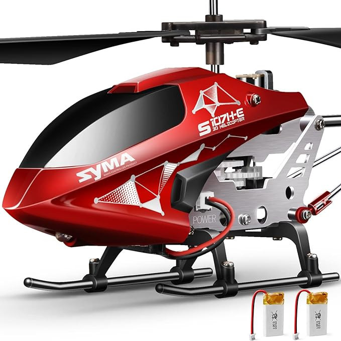 SYMA Remote Control Helicopter, S107H-E Aircraft Toy with Altitude Hold, One Key Take Off/Landing... | Amazon (US)