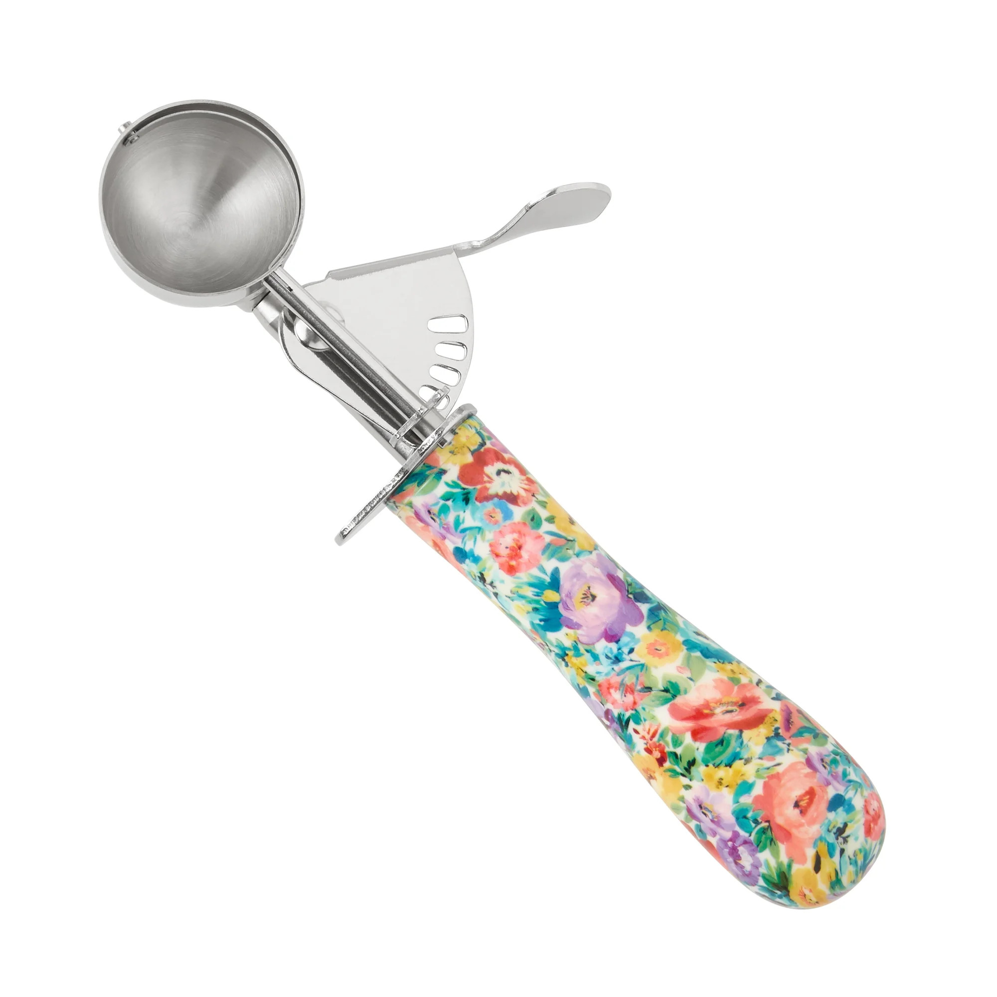 The Pioneer Woman Stainless Steel Cookie Scoop and Dropper, Sweet Romance - Walmart.com | Walmart (US)