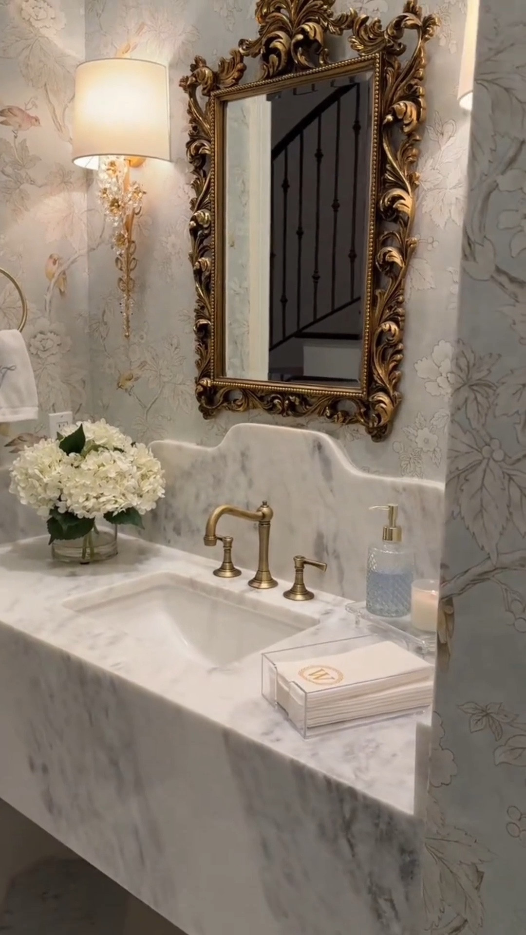 Powder bath remodel!! Love my new Sanderson wallpaper 😍

#LTKstorytime #LTKSeasonal #LTKHome