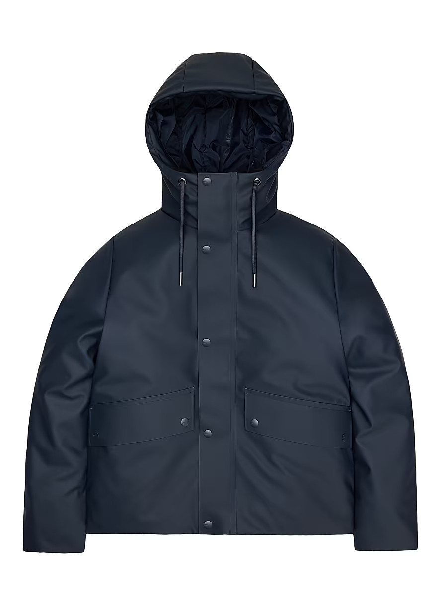 Women's Nome Water-Resistant Short Parka - Navy - Size XS | Saks Fifth Avenue