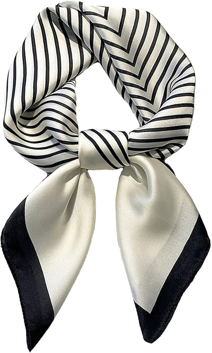 Neck Scarf For Womens Silky Head Scarves Hair Bandanas Square Scarf Fashion Accessories lightweig... | Amazon (US)
