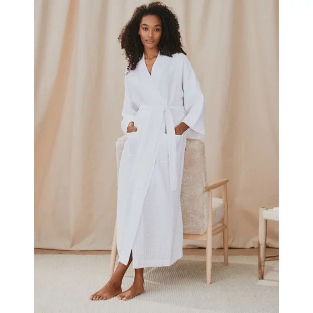 Lux Cotton Layer Robe | The White Company (UK)