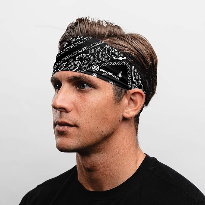 Suddora Paisley Bandana Headband - Vintage, and Fashionable Headbands | Amazon (US)