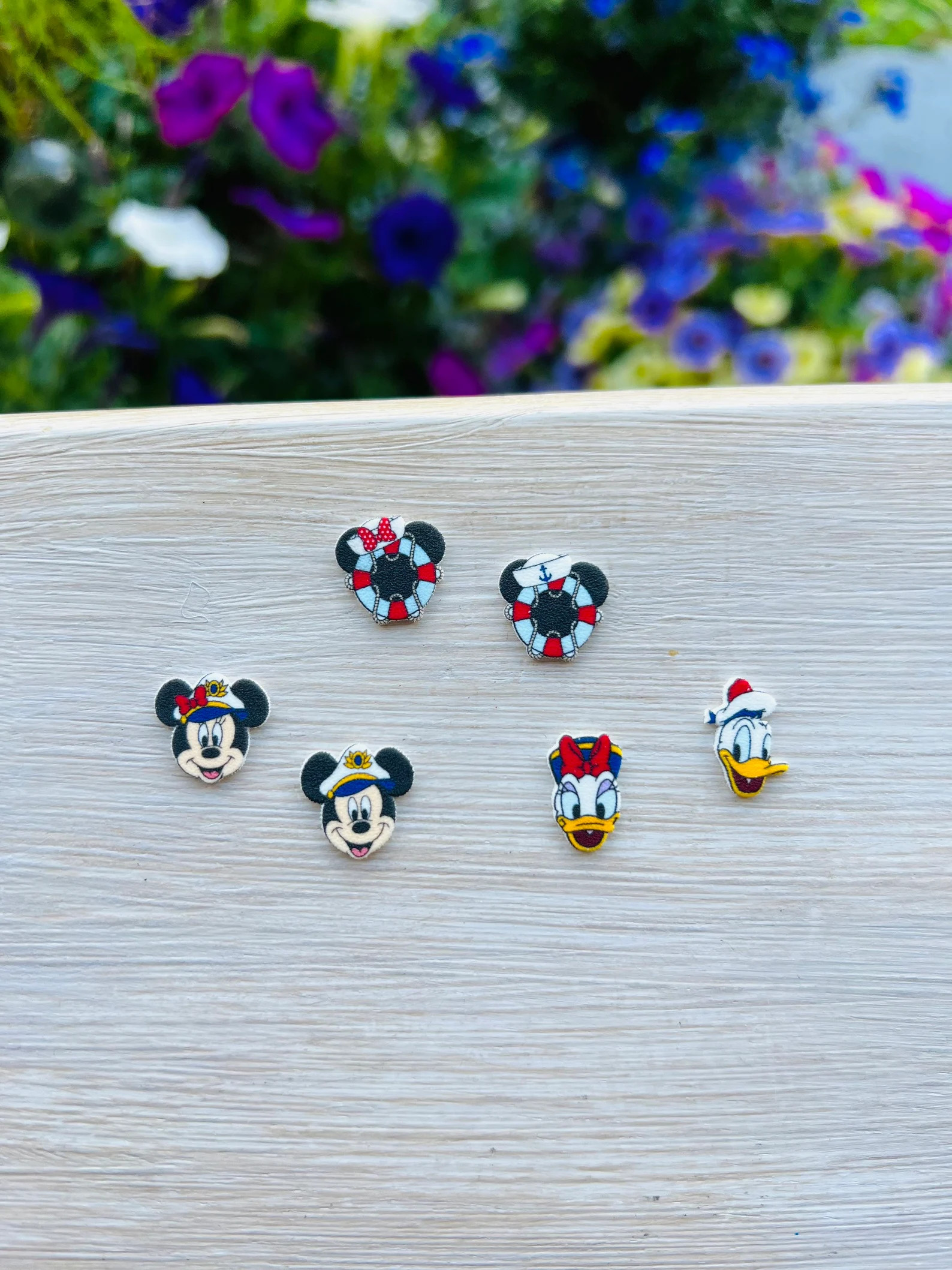 New Cruise Mouse Collection Earrings: Ariel, Little Mermaid, Handmade Nickel Free Studs | Etsy (US)