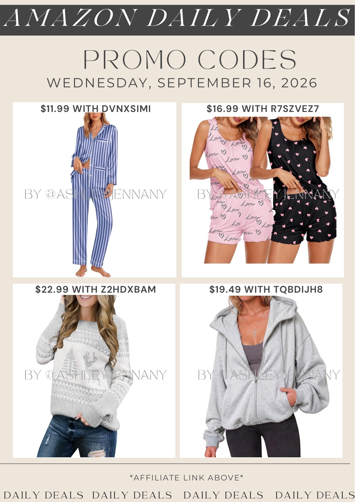 Amazon deals

#LTKSaleAlert #LTKMidsize #LTKootd