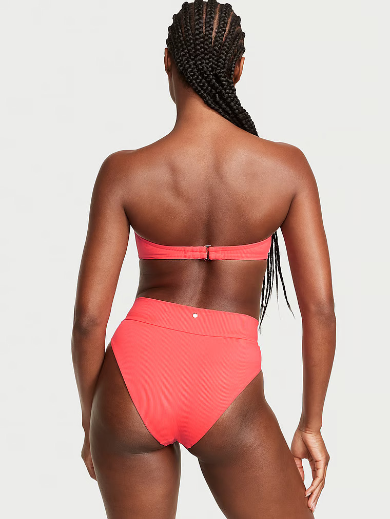Mix-and-Match Crossover High-Waist Bikini Bottom | Victoria's Secret (US / CA )