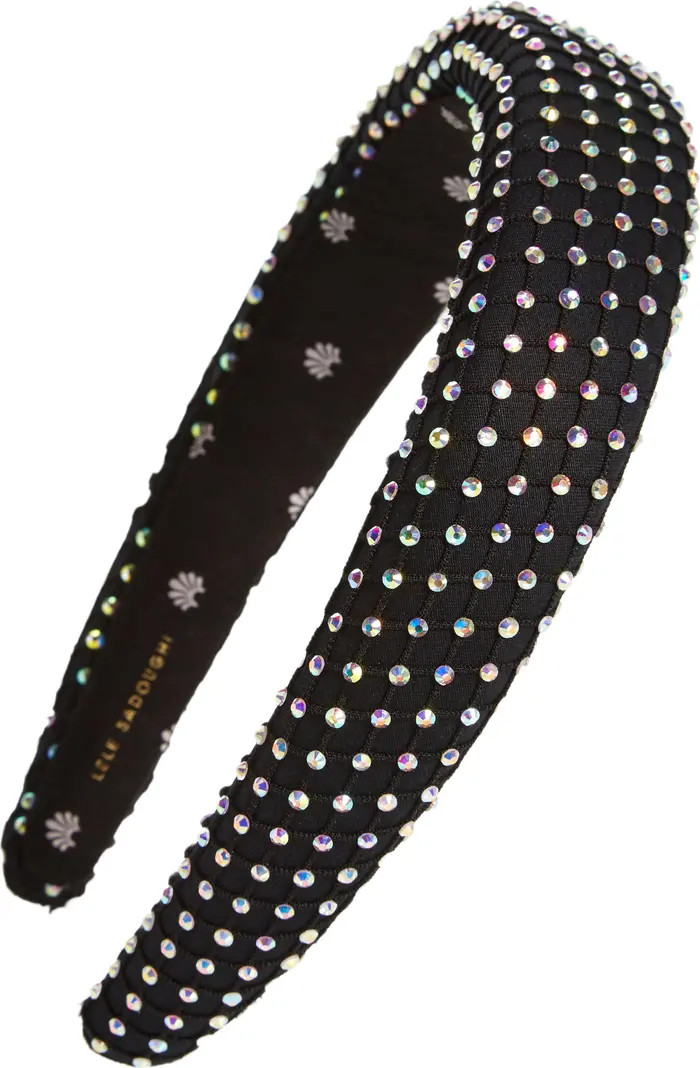 Lele Sadoughi Alice Rhinestone Mesh Headband | Nordstrom | Nordstrom