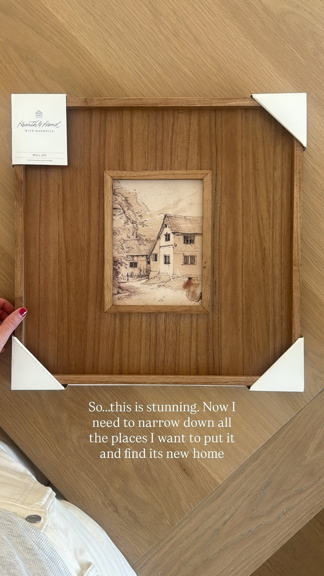 So this art is a showstopper. So unique with this wood mat, I mean come on. So good. Linked it and some of my other favorite fall Target finds for you! 

 #LTKSeasonal #LTKHome