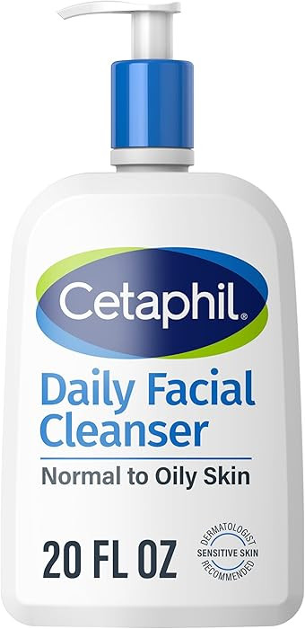 Cetaphil Face Wash, Daily Facial Cleanser for Sensitive, Combination to Oily Skin, 20 oz, Gentle ... | Amazon (US)