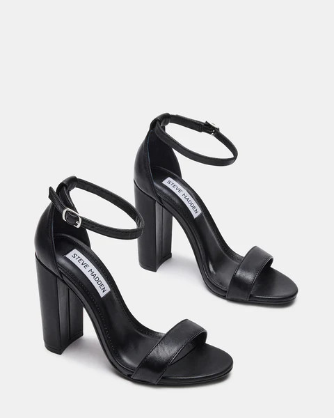 CARRSON BLACK LEATHER | Steve Madden (US)