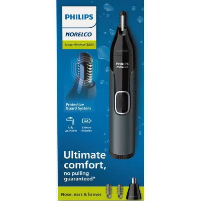 Philips Norelco Series 3000 Men's Nose/Ear/Eyebrows Electric Trimmer - NT3600/62 | Target