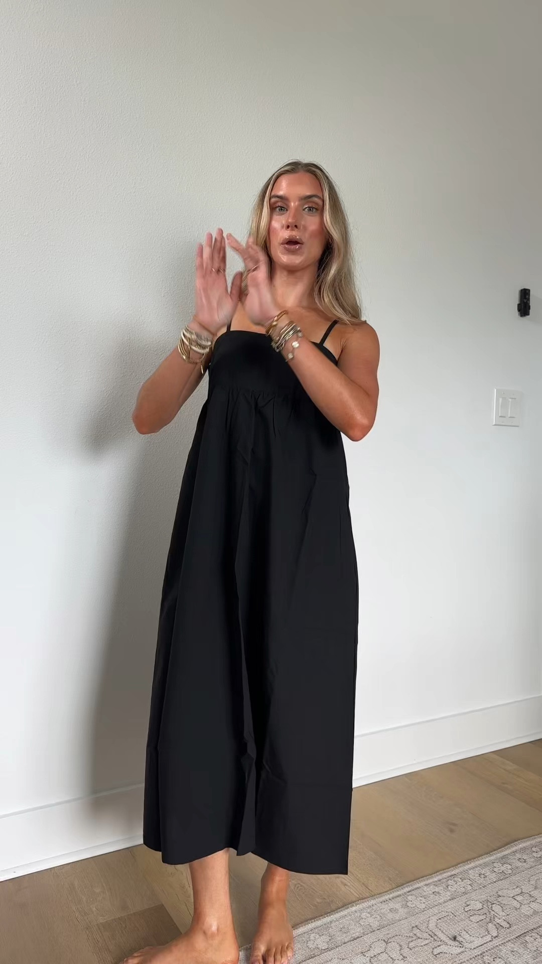 Amazon size XS ebossy Women's Summer Backless Tied Spaghetti Straps Casual Loose Cutout Maxi Dress with Pockets

#LTKootd #LTKSaleAlert #LTKdayinmylife