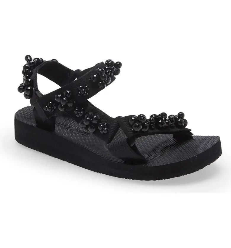 Trekky Imitation Pearl Recycled Sandal | Nordstrom