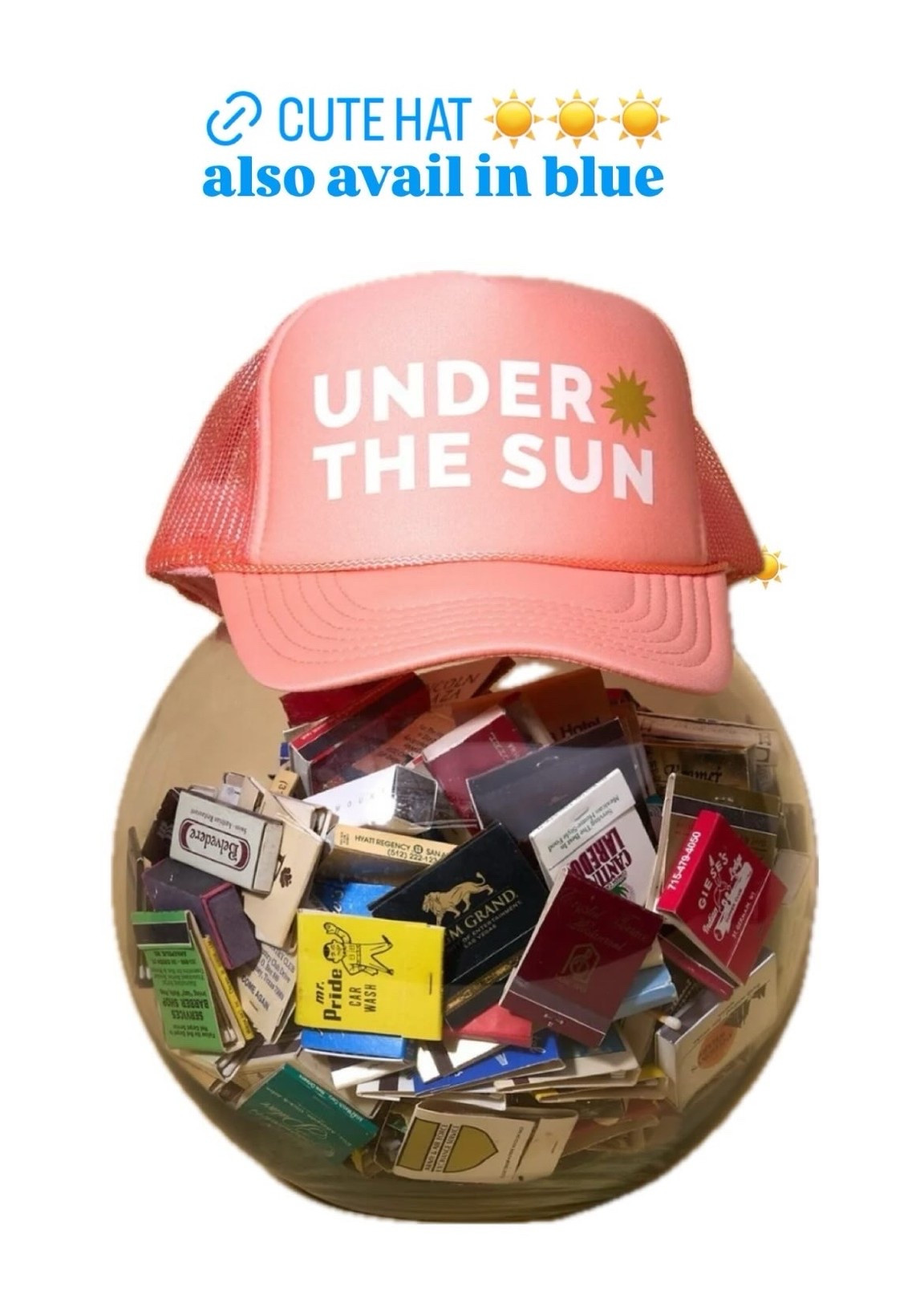 Under The Sun ☀️ 
… cute hat, also available in a blue! 
If

#LTKSeasonal #LTKActive