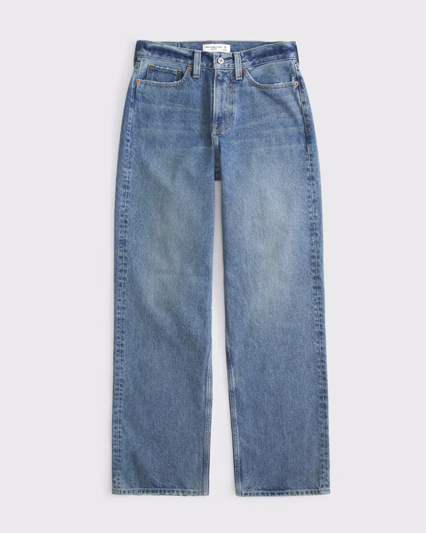 Mid Rise Slouchy Jean | Abercrombie & Fitch (UK)