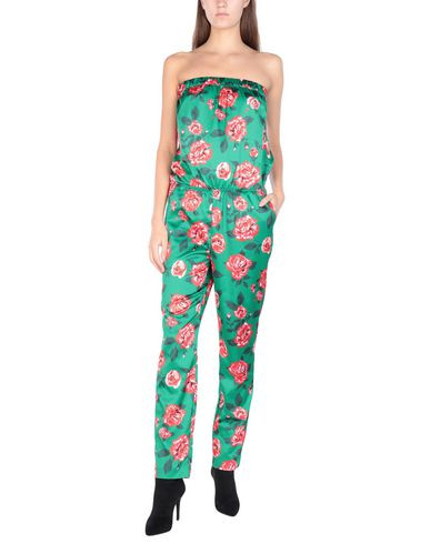 Liu •jo Woman Jumpsuit Green Size 6 Polyester, Elastane | YOOX (US)