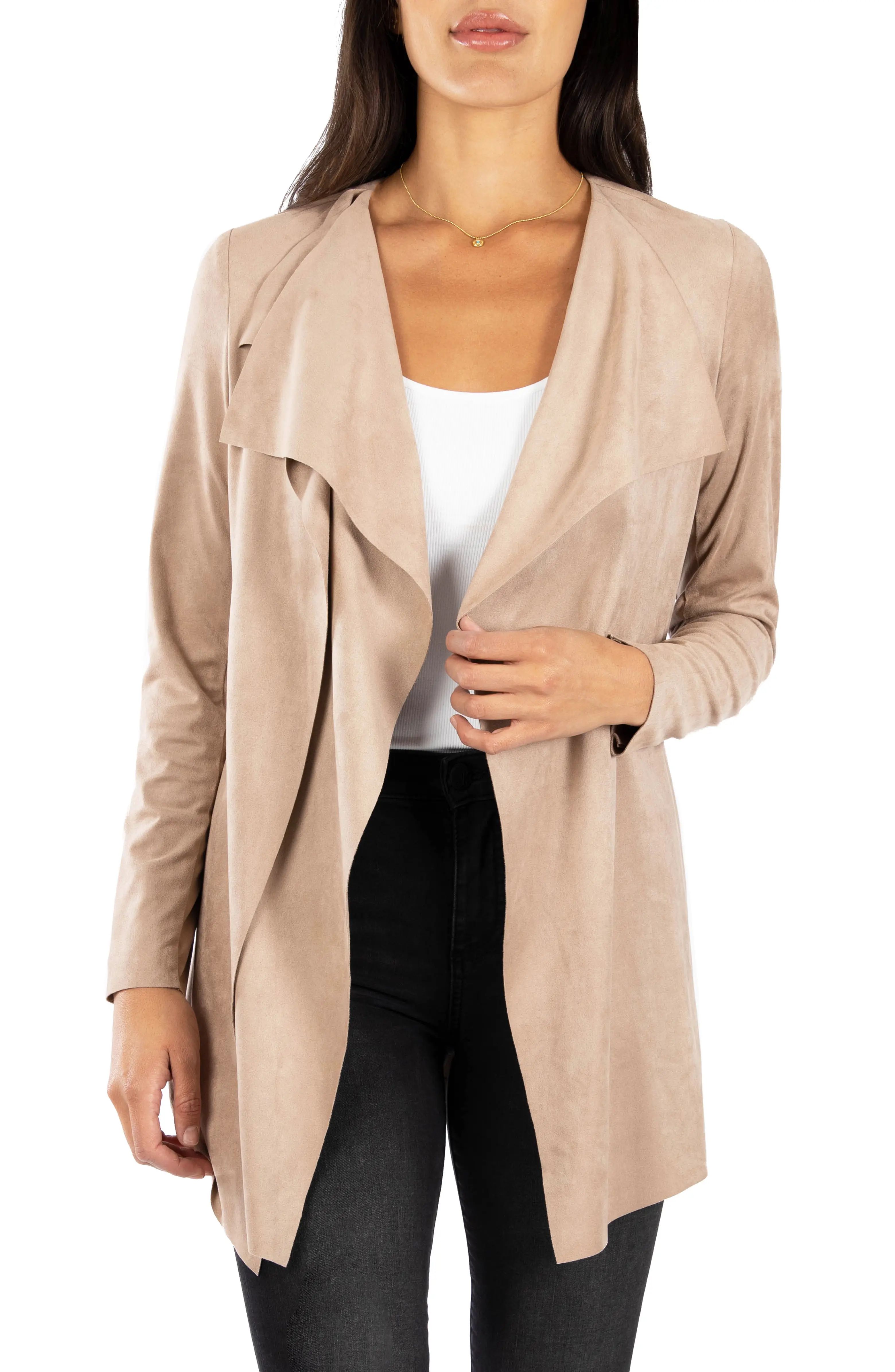 Dianne Faux Suede Jacket | Nordstrom