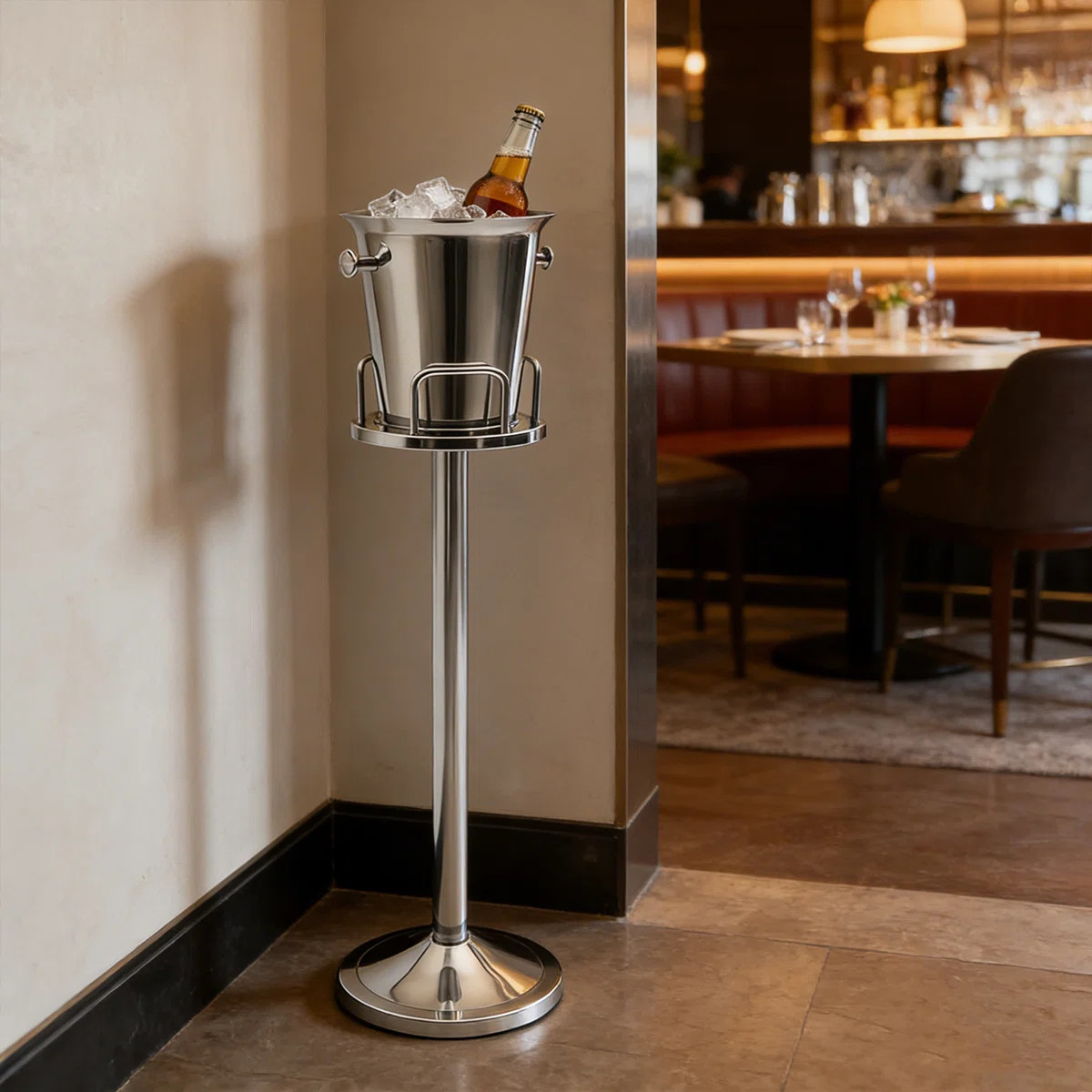 Heddine Stainless Steel Champagne Bucket | Wayfair North America