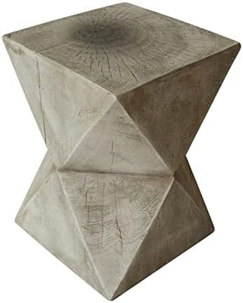 Christopher Knight Home Manuel Weight Concrete Accent Table, Light Gray | Amazon (US)