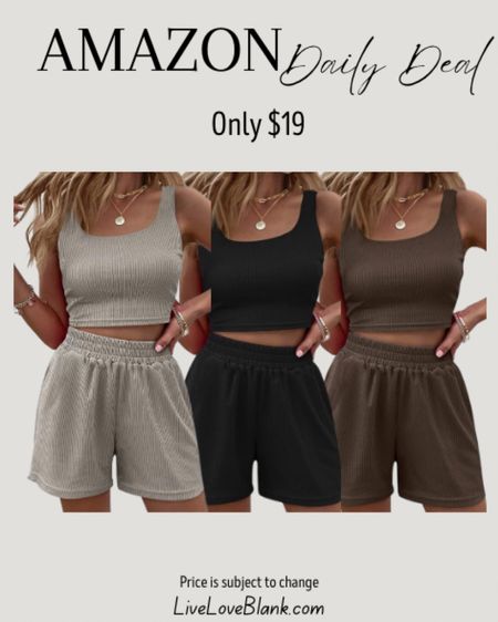 Amazon fashion finds
Amazon deals 
Two piece set under $20 
Spring break outfits 
#ltku
Prices subject to change
Commissionable link 

#LTKsalealert #LTKfindsunder50 #LTKtravel