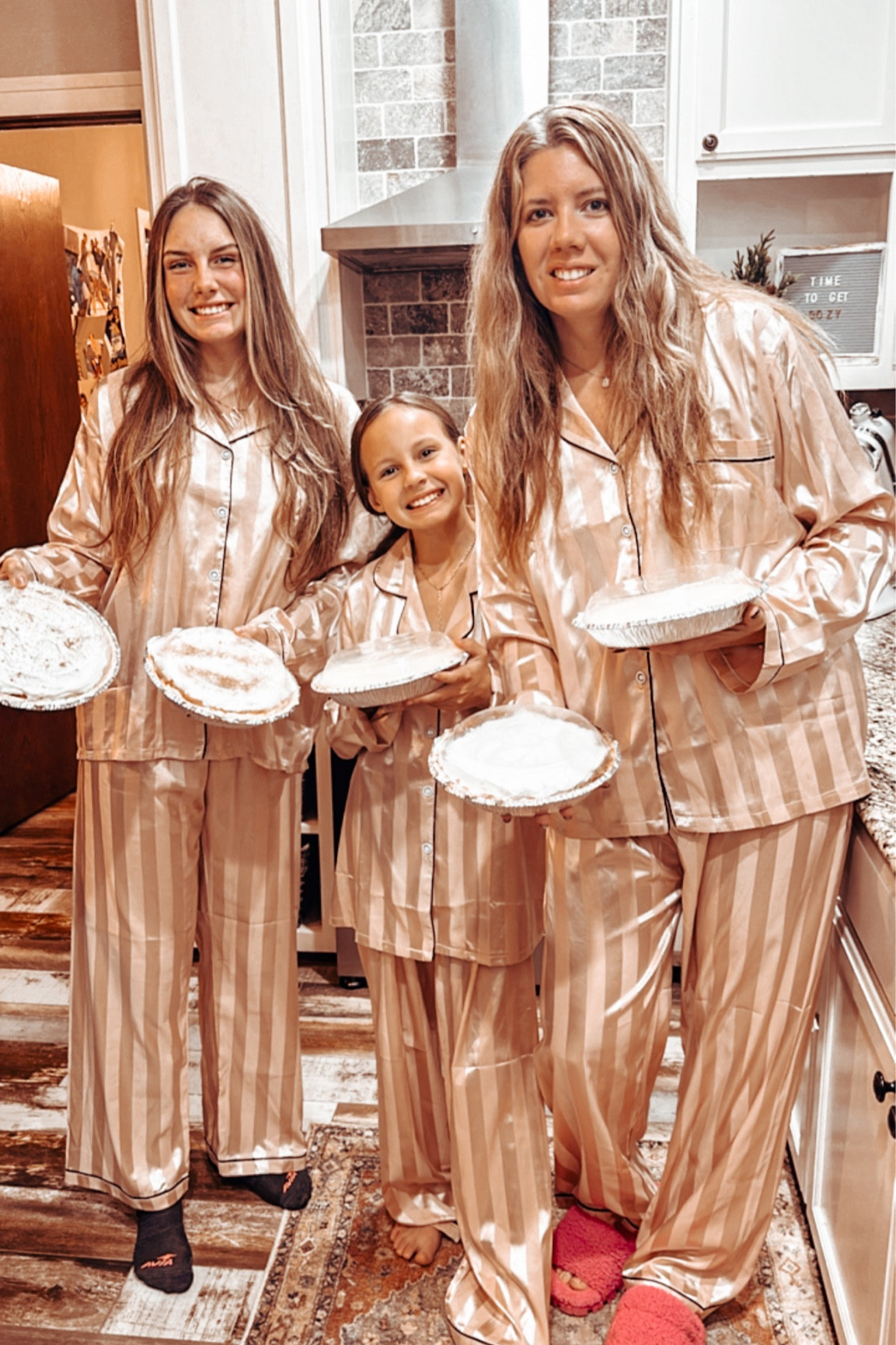 Satin pajamas, matching pajamas, moms and daughters, holiday Jammie’s, silk pajamas, cozy season, SHEIN 

#LTKfindsunder50 #LTKfamily #LTKCyberWeek