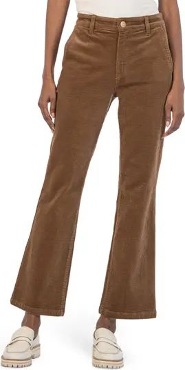 Kelsey High Waist Ankle Flare Corduroy Pants | Nordstrom