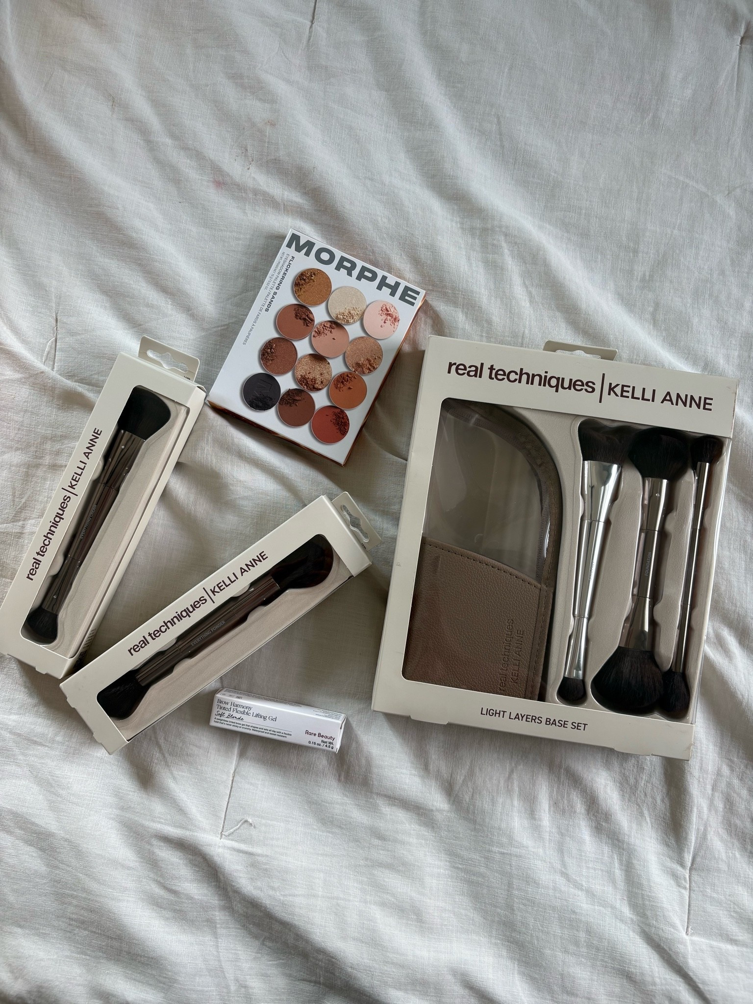 Mini @ulta haul! I was able to get my hands on the makeupxka x real techniques brushes. 

In desperately need new eyeshadow palettes and this morphe one is great for everyday.. plus there are a few shimmers when I want  to spice it up. 

I’ve been wanting to try this @rarebeauty eyebrow tinted gel .. and honestly that whole line could come home with me 😅🤷🏼‍♀️

#LTKBeauty #LTKgrwm #LTKmorningroutine