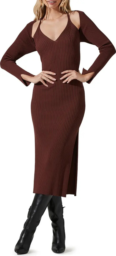 Abella Long Sleeve Sweater Dress | Nordstrom Rack