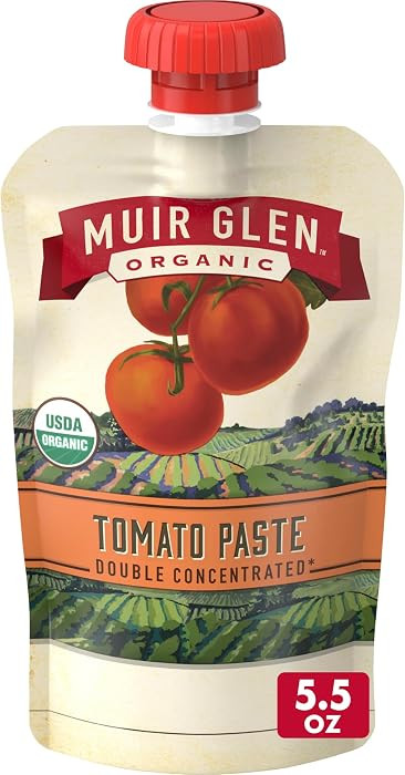 Muir Glen Organic Tomato Paste in Resealable Pouch, 5.5 oz. | Amazon (US)