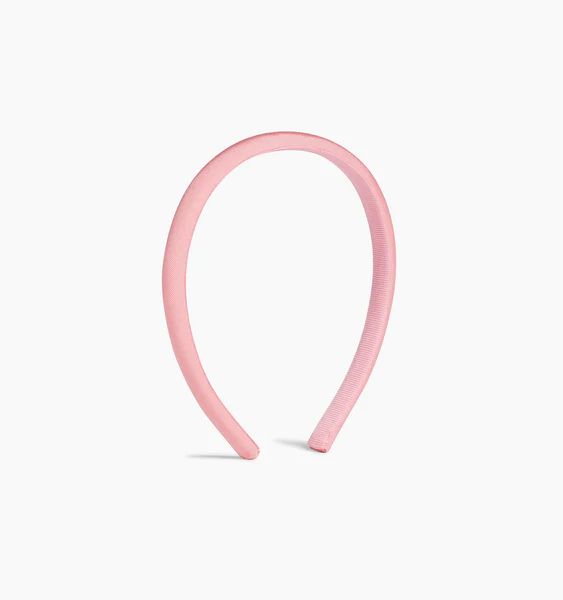 The Maeve Headband - Light Pink Grosgrain | Hill House Home