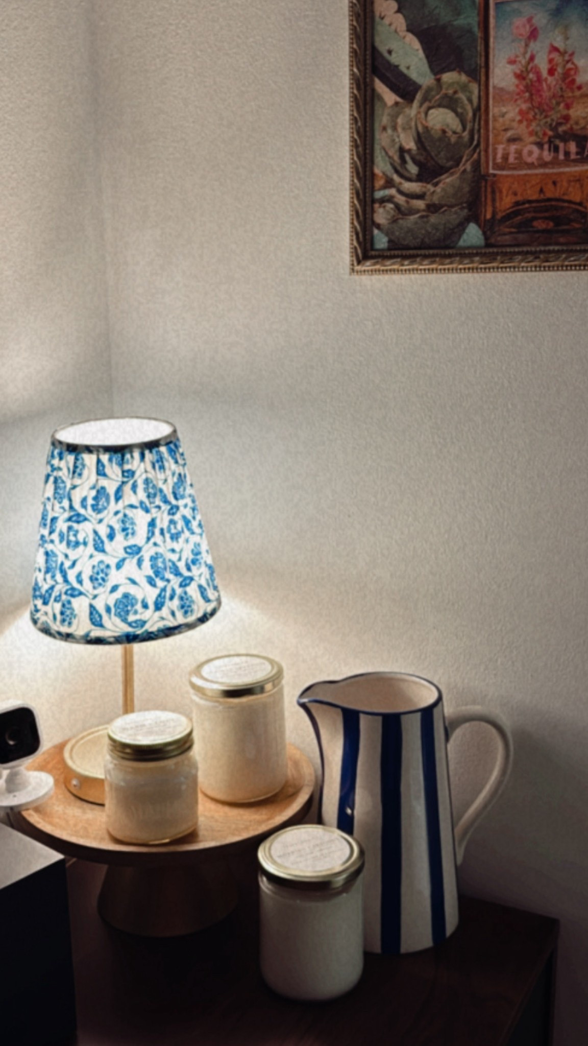 Cutie little corner refresh thanks to the new mainstays by Becky G. & Alejandra 

**blue lamp is also from
Walmart but can’t link for some reason 

#LTKHome #LTKFindsUnder50 #LTKSeasonal