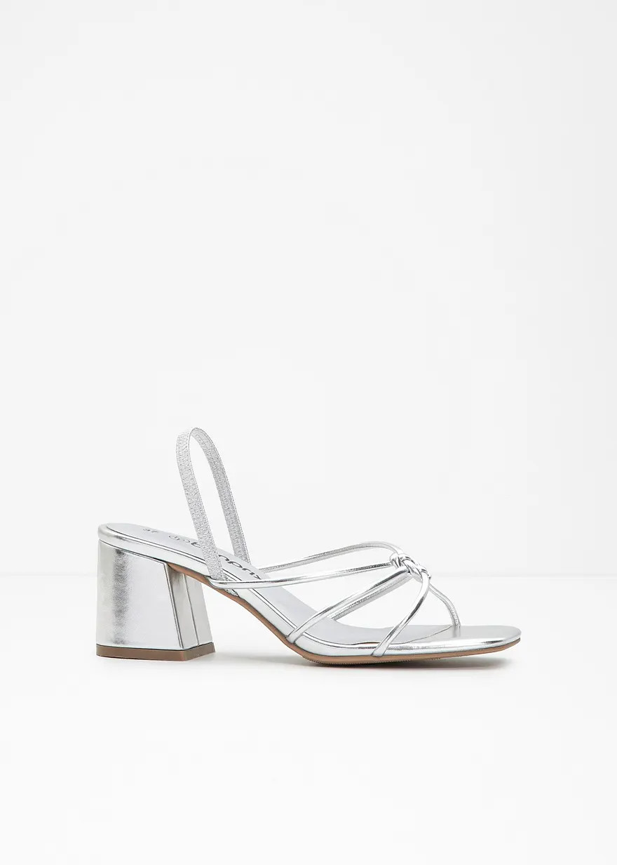 Riemchensandaletten mit Blockabsatz | Bonprix DE