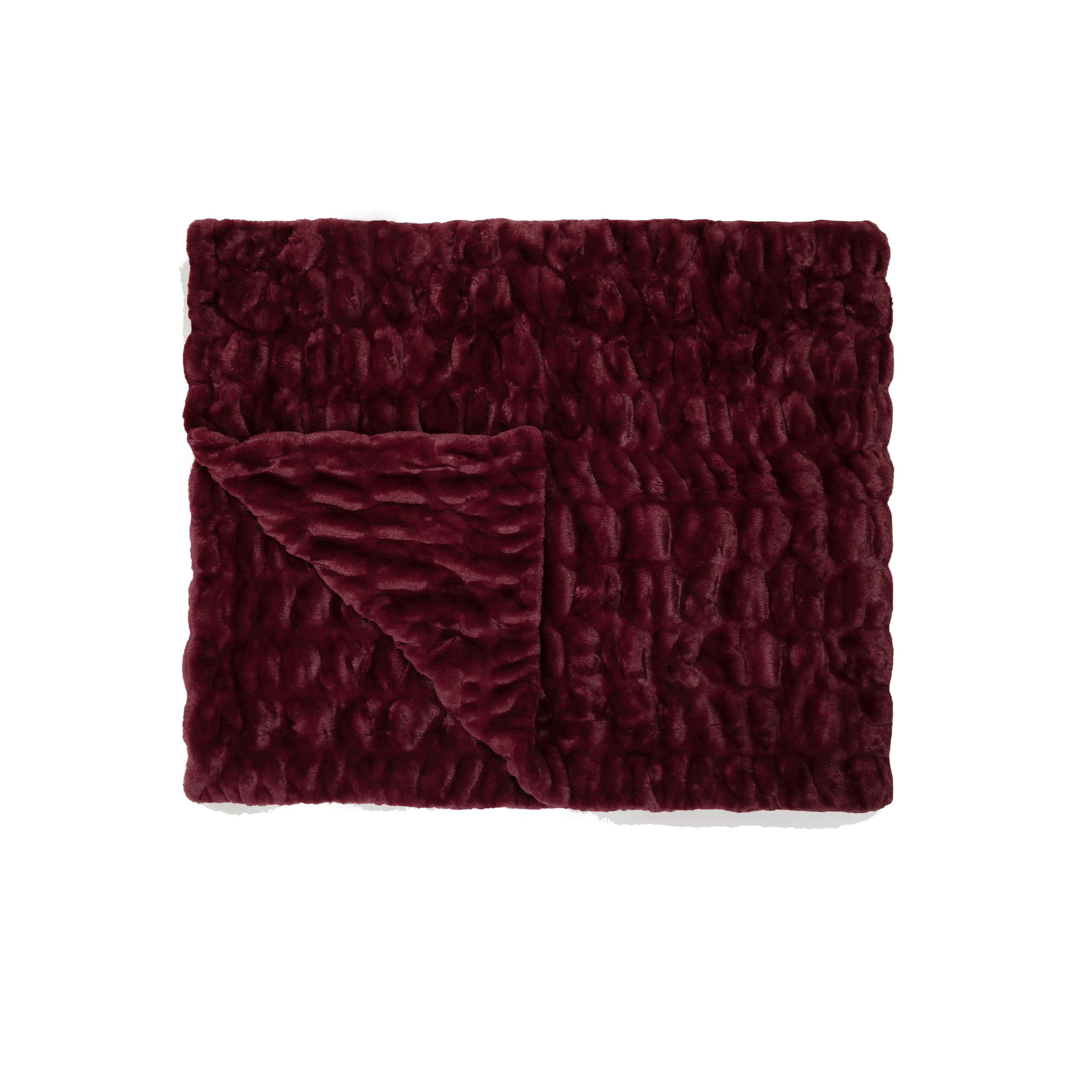 Burgundy | Lola Blankets