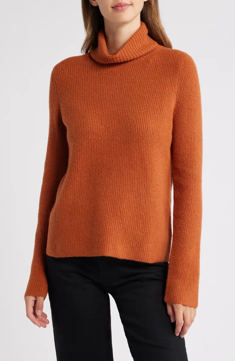 Caslon® Rib Turtleneck Sweater | Nordstrom | Nordstrom