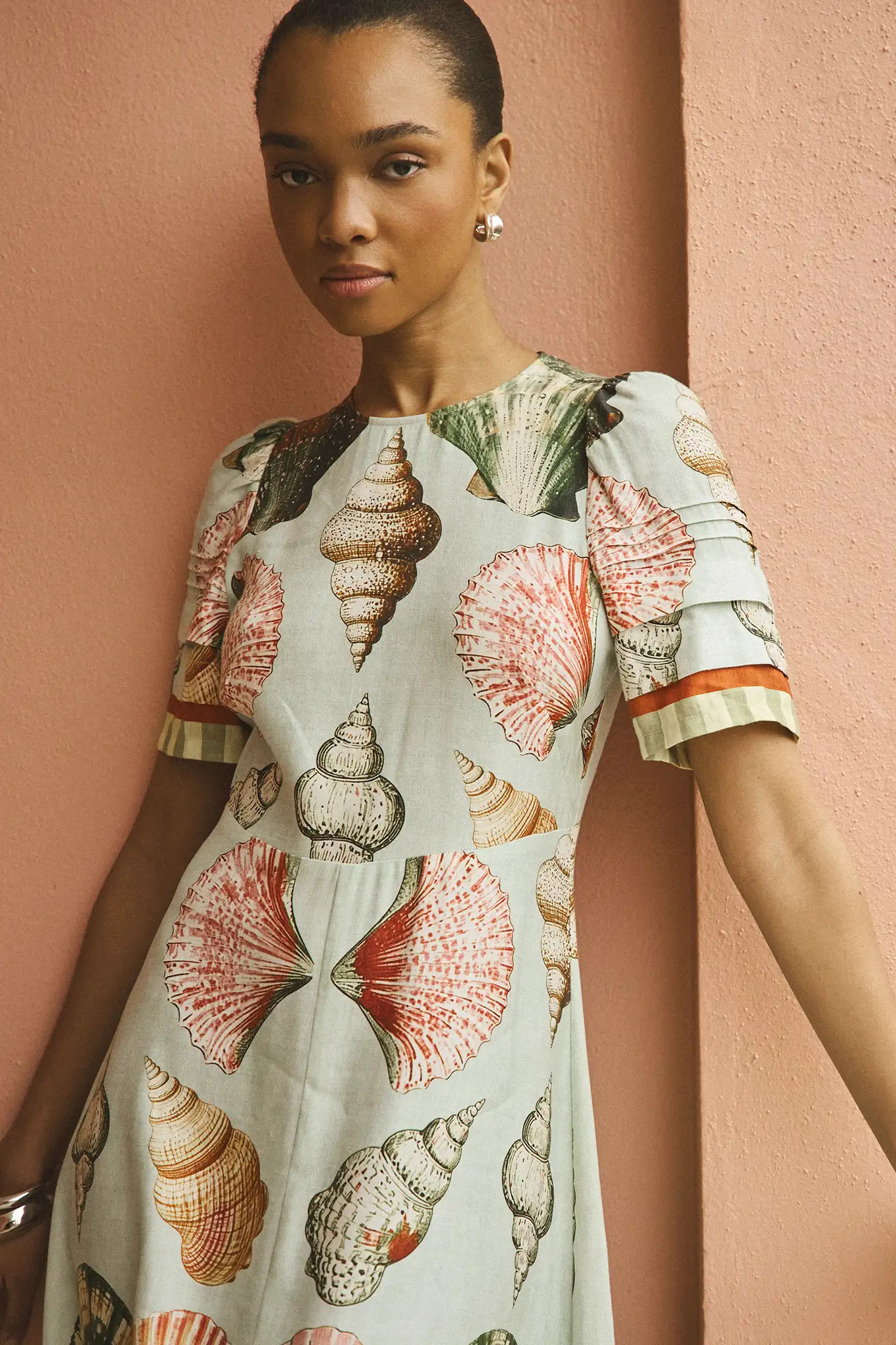 Casey Dress | Coastal Midi Dress | Hunter Bell | Hunter Bell