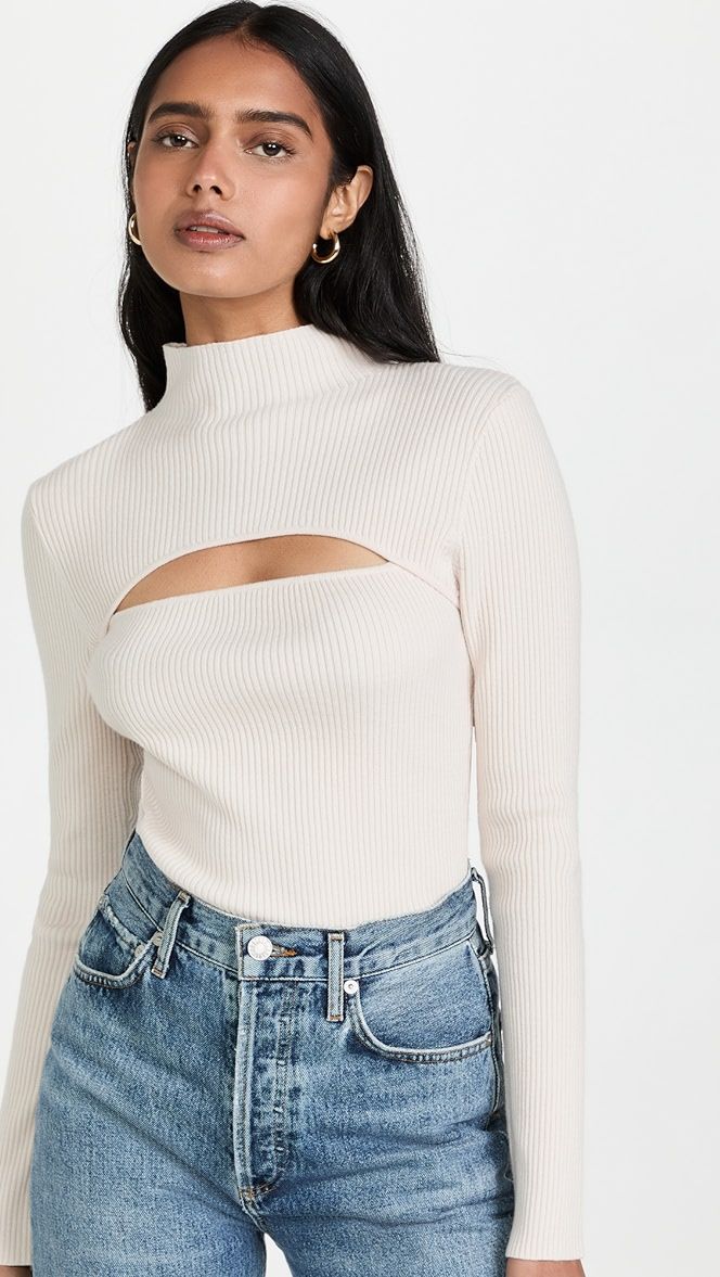 Riya Cutout Sweater | Shopbop