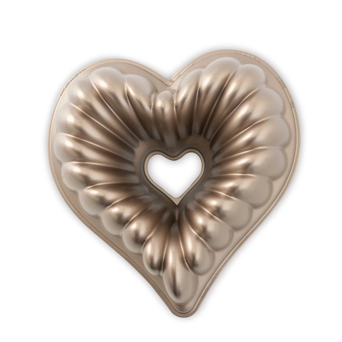 Nordic Ware Platinum Non-Stick Novelty Elegant Heart Bundt Pan | Wayfair North America