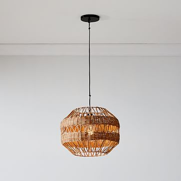 Rattan Weave Pendant | West Elm (US)