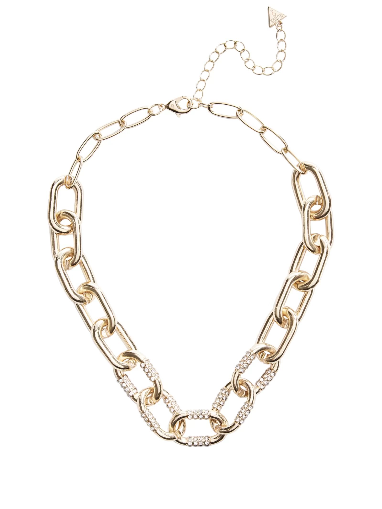 Kenza Gold-Tone Chain-Link Necklace | Guess (US)