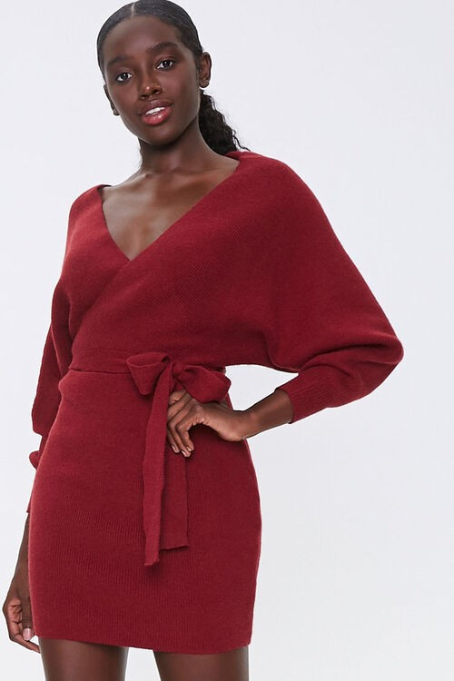 Ribbed Wrap Mini Dress | Forever 21 | Forever 21 (US)