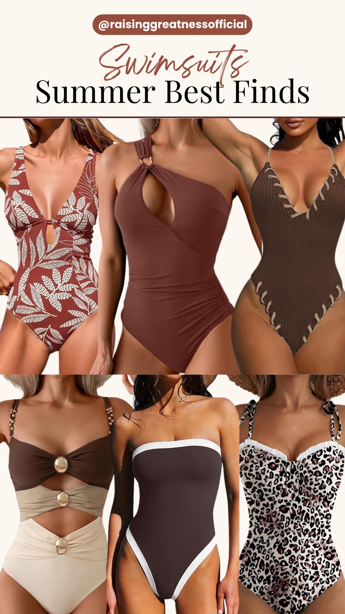 Hey ~ Hey Sunshines, finding the perfect swimsuit is all about confidence and comfort 💛 These summer picks are flattering, stylish, and made for making memories under the sun ☀️

#swimwear #swimsuitstyle #summerfashion #beachoutfit #momstyle #confidence #summerlooks #vacationready #raisinggreatness #styleinspo

#LTKSwim #LTKootd #LTKTravel