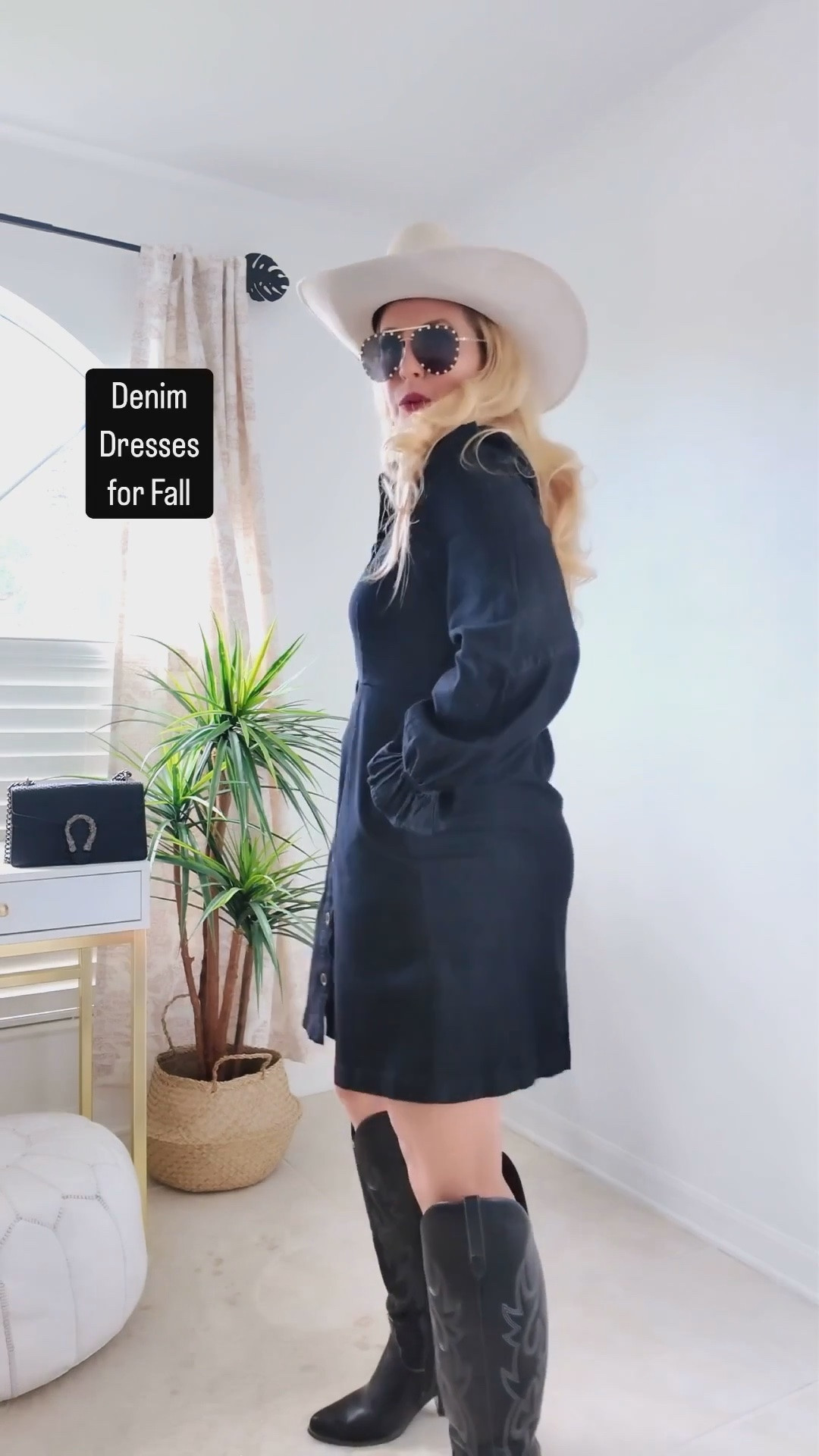 This is one dress you need for Fall! I love this denim dress from Amazon.

Also linking the accessories I’m using to glam up my denim dress for the fall season!

Cowboy hat, studded sunglasses, Julie Vos jewelry, cowboy boots

Wearing a medium. Fits true to size. Fabric has stretch and side pockets!

Follow my LTK @jtstjtst11 on the @shop.LTK app to view this post and get my exclusive app-only content!

#LTKSeasonal #LTKOver40 #LTKSaleAlert #LTKTravel #LTKgrwm #LTKootd #LTKMidsize #LTKvlog #LTKU #LTKWorkwear
