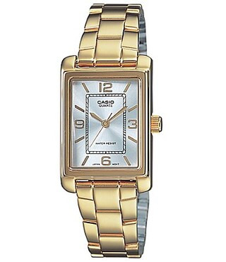 G-Shock Women's Casio Analog Stainless Steel Bracelet Watch - Gold | Dillard's