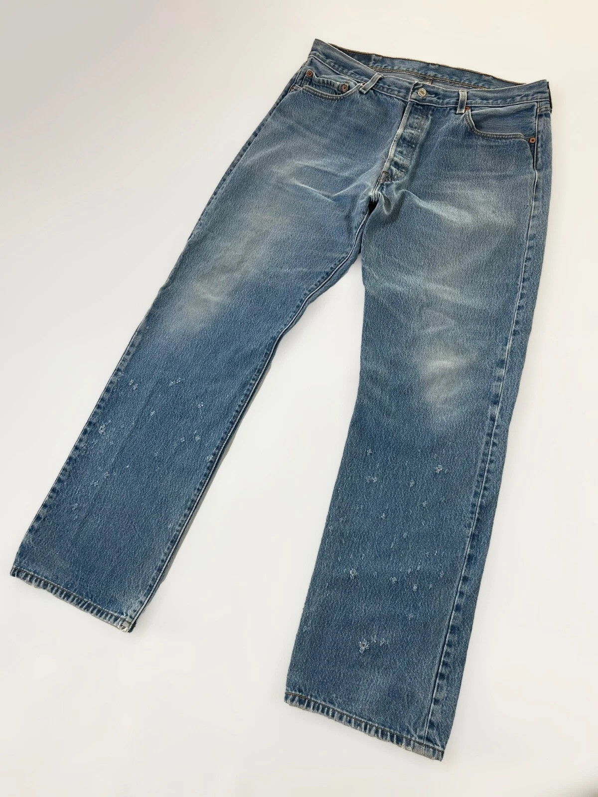 Vintage Levis 501  Distressed Light Wash Jeans Fits Mens Size 34 | eBay | eBay US